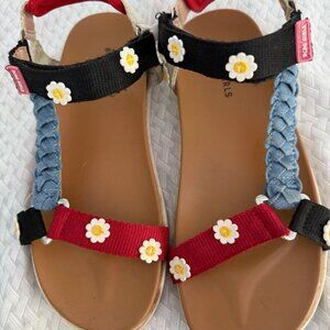 BCBG Sandals - girl's size 4, women's size 6